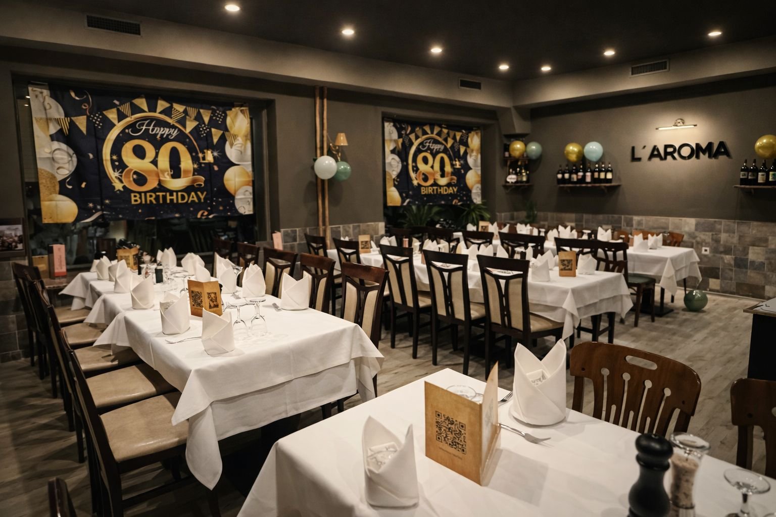 Elegante Feier im Privaten Eventsaal L'AROMA